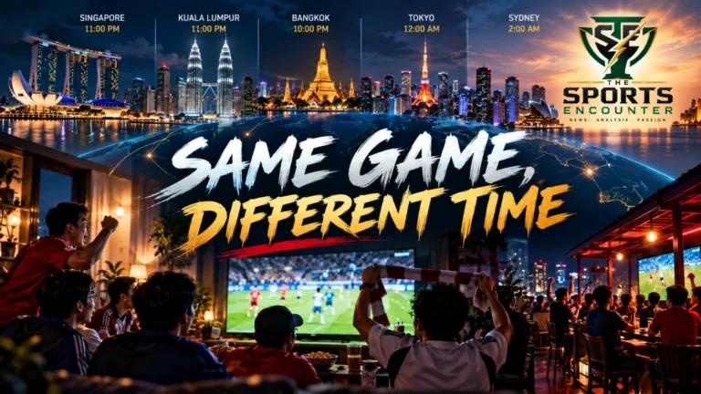 Premier League fans across Asia-Pacific watching late-night matches in Singapore and other regional cities