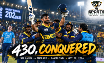 Sri Lanka Chase 430 to Humiliate England at Rawalpindi as Harry Brook's Record 202 Ends in Heartbreak