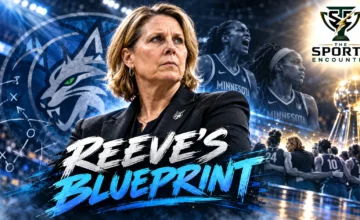 Minnesota Lynx head coach and president of basketball operations Cheryl Reeve celebrates her third WNBA Executive of the Year award in 2026 after leading Minnesota to a 33-11 regular-season record.