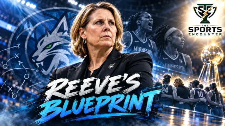 Minnesota Lynx head coach and president of basketball operations Cheryl Reeve celebrates her third WNBA Executive of the Year award in 2026 after leading Minnesota to a 33-11 regular-season record.