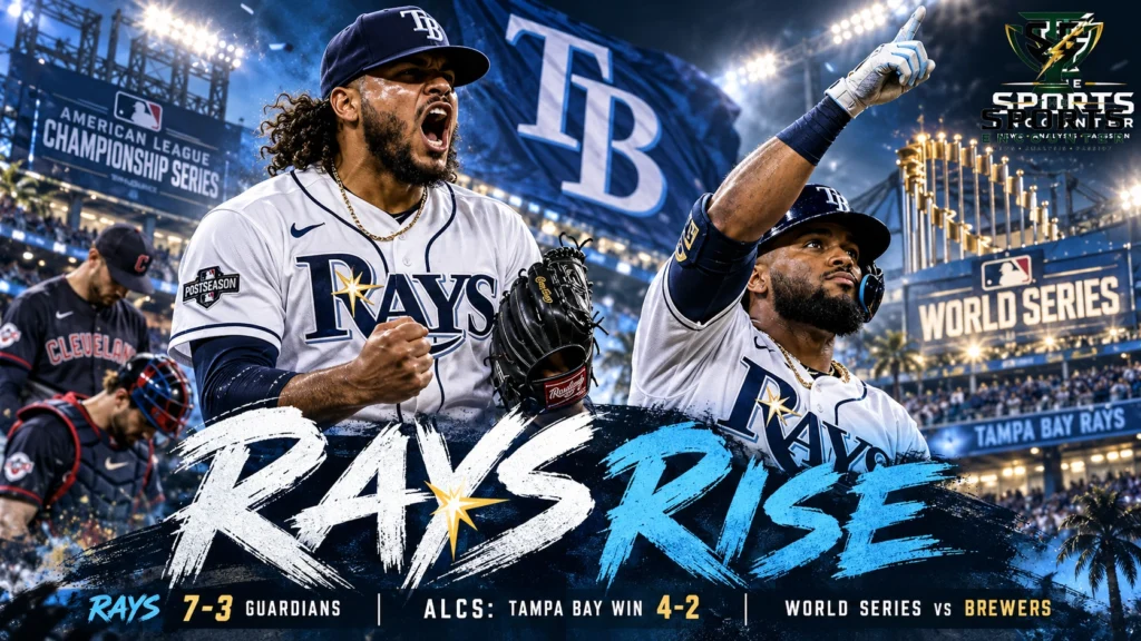 Rays End Cleveland’s World Series Dream as Peralta Sets Up Reunion With Milwaukee