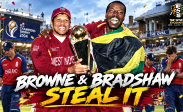 A Celebration of 5000 ODIs Match 52: England Have West Indies at 147 for 8, but Browne and Bradshaw Steal the 2004 Champions Trophy