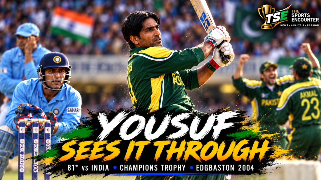 A Celebration of 5000 ODIs Match 53: Pathan Has Pakistan Reeling at 27/3, but Yousuf's 81 Breaks India's Champions Trophy Hopes