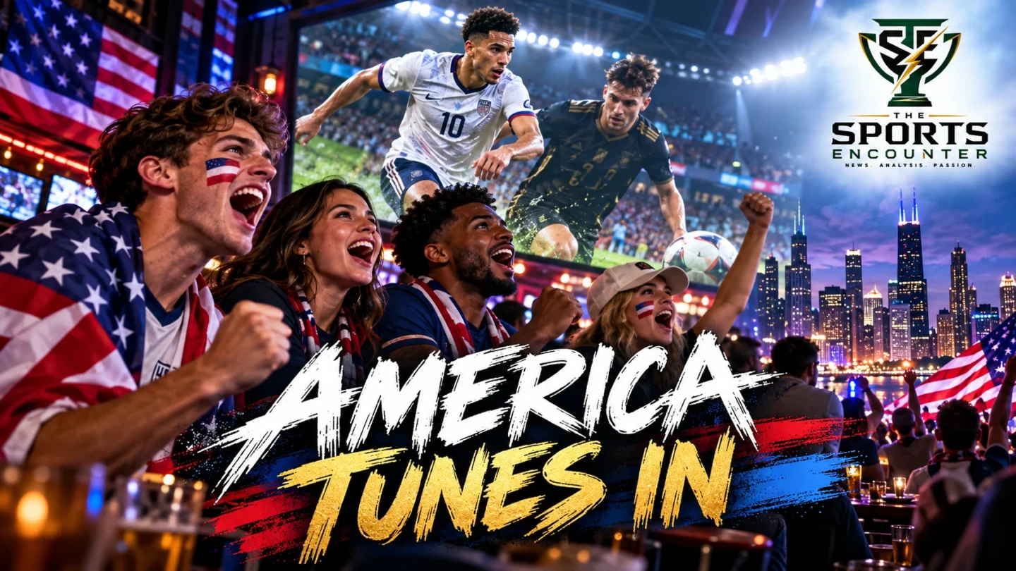Young American soccer fans watch Premier League coverage after World Cup 2026 as U.S. viewership rises 20 percent among adults aged 18-34.