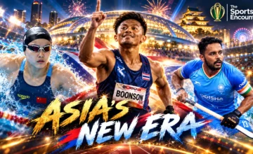 Asian Games 2026 champions representing China, Japan, South Korea, India and Thailand after the Aichi-Nagoya Games in Japan