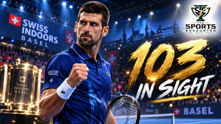 Novak Djokovic prepares for his 2026 return to the Swiss Indoors Basel, where he is pursuing his 103rd career singles title and ATP Finals qualification.
