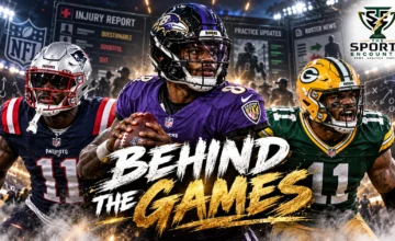 Lamar Jackson, A.J. Brown and Micah Parsons in their Baltimore Ravens, New England Patriots and Green Bay Packers uniforms, illustrating major NFL Week 6 injury and comeback developments.