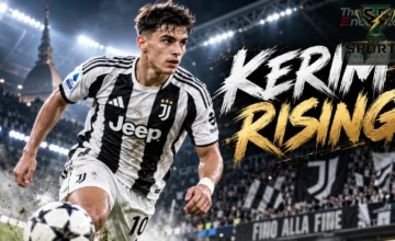 Kerim Alajbegović in Juventus colors after his rapid rise from Salzburg and Bosnia’s 2026 World Cup team