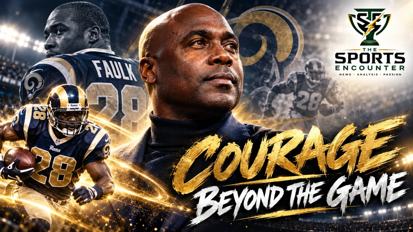 Hall of Fame running back and Southern University head coach Marshall Faulk, former star of the Indianapolis Colts and St. Louis Rams, following his October 2026 disclosure of Parkinson's disease.