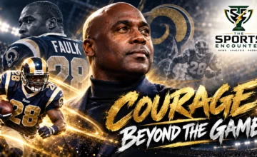 Hall of Fame running back and Southern University head coach Marshall Faulk, former star of the Indianapolis Colts and St. Louis Rams, following his October 2026 disclosure of Parkinson's disease.
