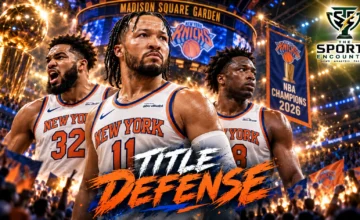 Jalen Brunson leads the New York Knicks as the defending NBA champions prepare for their 2026-27 title defense.