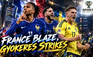 Michael Olise, Viktor Gyökeres and Rayan Cherki headline the October 5, 2026 UEFA Nations League results after decisive performances for France and Sweden.