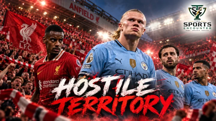 Manchester City players face a hostile Anfield crowd ahead of their Premier League clash with Liverpool following the financial-rules verdict.