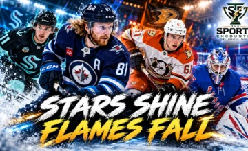 Kyle Connor, Cutter Gauthier, Mackie Samoskevich and Igor Shesterkin headline NHL action on October 4, 2026 as the Jets, Ducks, Kraken and Rangers win.